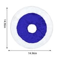 thumbnail image 3 of SUNSIOM Christmas Tree Skirt 14.9 Inch Glitter Sequin Tree Skirt Small Tree Mat with Plush Trim for Holiday Home Party Decorations, 3 of 5