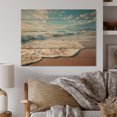 thumbnail image 2 of Designart "Scenic horizon Coastal Serenity V" Landscapes Print on Natural Pine Wood, 2 of 5