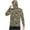 Army Green Sun Protection Hoodies, variant on Camo Fishing Shirts for Men Long Sleeve Hooded Sun Shirt with Mask UPF 50+ Rash Guards Cooling Lightweight Hoodies Khaki,XXL