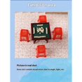 thumbnail image 5 of 4pcs red Children Toddler Playroom Doll chair Plastic material to ensure their durabilitygraphics your little, 5 of 5