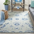 thumbnail image 2 of SAFAVIEH Micro-Loop Donnchad Medallion Area Rug, Grey/Blue, 8' x 10', 2 of 8