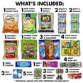 thumbnail image 6 of Fun Flavors Box Favorite Sweet and Salty Snack Care Package - 40 Snacks Variety Pack of Candy, Chips, Gummies, Retro Gift Box, 6 of 8