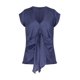thumbnail image 2 of Blusa André Badi Erina azul 26 escote en V manga tipo kimono nudo drapeado, 2 of 5