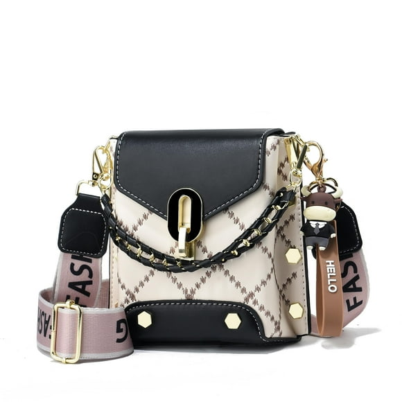 Bandolera Xiaoyu Small para mujer a la moda negra