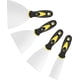 thumbnail image 1 of Rascadores de papel tapiz, 1.5'', 3'', 4'', 5'' de ancho, juego de espátulas para masilla, herramientas de pintura con espátula de metal (paquete de 4) esquí esquí Gafas de esquí, 1 of 5