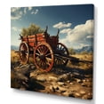 thumbnail image 2 of Designart "Vintage American Cart In The Usa" Old American Cart Wall Art Prints, 2 of 7
