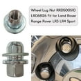 thumbnail image 2 of Amdohai Écrou de Roue RRD500510 LR068126 Compatible avec Land Rover Range Rover LR3 LR4 Sport, 2 of 6