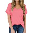 thumbnail image 1 of T-shirt à Manches Courtes et Col Rond pour Femmes, 1 of 1