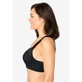 thumbnail image 2 of Comfort Choice Women's Plus Size Front Close Wireless Gel Strap Bra, 2 of 6