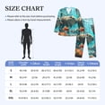 thumbnail image 4 of Sikiie Underwater Swimming Guinea Pig Mens Pajama Set, Soft Warm Long Sleeve Sleepwear, Cozy Button-Down Pjs for Men-X-Large, 4 of 7