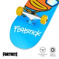 thumbnail image 5 of Fortnite Fishstick 31" Skateboard; Complete Skateboard for Teens (Bonus: Nite Life Wrap), 5 of 9