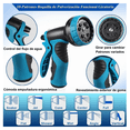 thumbnail image 2 of Manguera De Riego  Bloosom Azul Extensible De 10 Modos Y 15 Metros Azul, 2 of 4