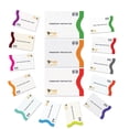 thumbnail image 1 of Set de fundas con bloqueo RFID Boxiki Travel con codificación de colores, 1 of 9