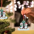 thumbnail image 2 of Xihbxyly Adornos para Árbol de Navidad, 5 Piezas de Madera, Diseño Divertido de Recuerdo de 2022, Ideal para Familiares y Amigos, Regalo de Navidad (Juego de 5 Piezas), 2 of 6