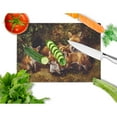 thumbnail image 2 of Carolines Treasures BDBA0090LCB Fox Family Foxes by Daphne Baxter Glass Cutting Board Large, 12H x 16W, multicolor, 2 of 2