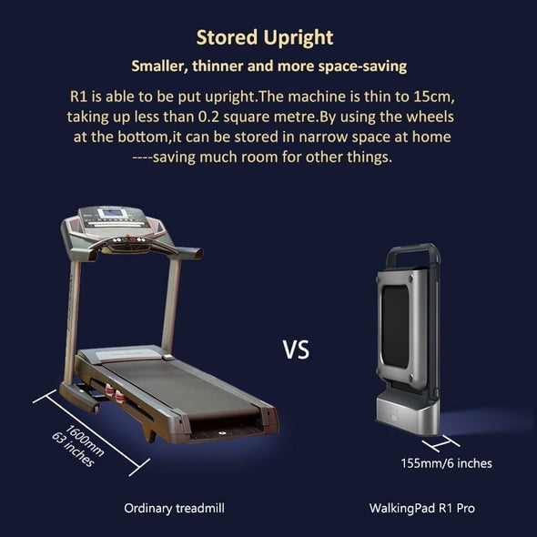 KingSmith WalkingPad R1 Pro 2IN1 Foldable Treadmill 10KM/H