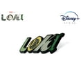 thumbnail image 3 of Marvel Studios Officially Licensed: Exclusive Loki Logo Enamel Lapel Pin - 0.78" x 2.26", 3 of 7