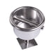 thumbnail image 5 of Base de copa integrada con cuerda para carril de piscina, 3,5x4,1 pulgadas, 5 of 9