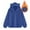 Blue, variant on Chiccall Women's Cute Hoodies Fuzzy Fleece Warm Kitty Hooded Sweatshirts Warm Thickened Solid Color Casual Sleepwear Fall Winter Oversized Pullover Pajama Tops with Pocket