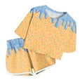 thumbnail image 1 of Loose Athletic Performance Quick Drying T-Shirt and Athletic Shorts Basketball Girl Outfit Set 6-7 Years, 1 of 3
