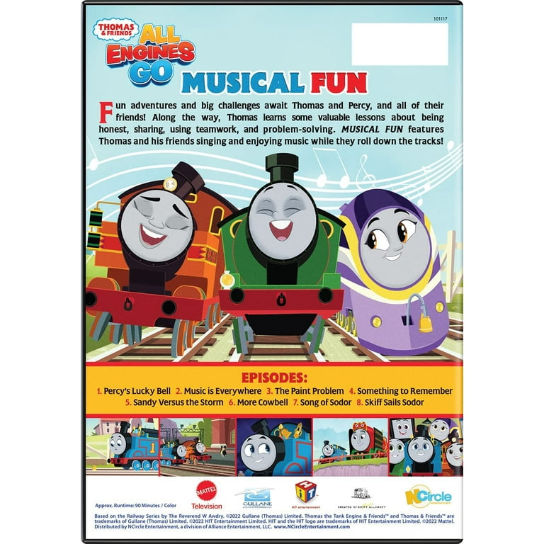 Thomas And Friends All Engines Go - Musical (DVD) - Walmart.com