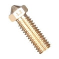 thumbnail image 1 of serony 3D Printer Nozzle 1.75mm Extruder Large Flow Nozzle M6 Threaded 3D Printer Parts, Brass, 1.2mm, Gold, 1 of 7