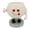 Beige, variant on Smiling Face Flower Pot With Drainage Hole For Desk Or Home Decor Beige Resin 1 Count