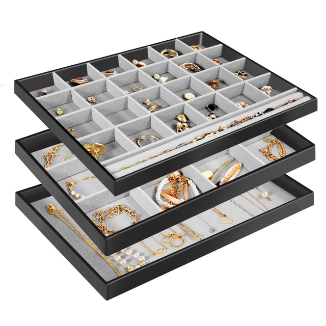 Organizador de joyas ProCase apilable con divisores extraíbles