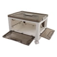 thumbnail image 1 of Caja de almacenamiento plegable apilable Ticfox material PP, 1 of 12