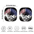 thumbnail image 4 of Jeiento Sunflower Peak 2 PCS Car Windshield Sun Shade Foldable Sunshade Universal Vehicle Accessories Auto Sun Heat and UV Rays Blocker Keep Your Vehicle Cool 28.5 x 25.5 inches, 4 of 7