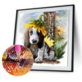 thumbnail image 4 of Pintura de diamante 5D perro Lindo Wdftyju bordado punto de cruz decoración del hogar regalos, 4 of 9