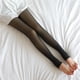thumbnail image 1 of Pantimedias transparentes falsas de azafata gris integradas medias negras transparentes para mujer primavera y otoño fino forrado con vellón pierna ligera artefacto invierno, 1 of 4