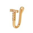 thumbnail image 1 of WREESH Clip On Nose Rings For Women Non-Pierced Nose Hoop Ring Adjust Nose Cuff, 1 of 1