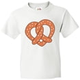 thumbnail image 3 of Inktastic Heart-shaped Pretzel Youth T-Shirt, 3 of 5