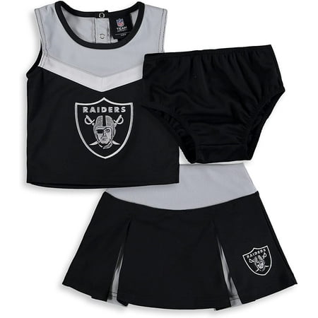 

NFL_ Girls Toddler/NFL Two-Piece Spirit Cheerleader Set with Bloomers(Player numbers can be customized)