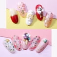thumbnail image 3 of Jiaroswwei 1 Box Nail Decoration Vibrant Color Sparkling Surface Resin 3D Nail Art Decoration Loose Bead Mini Bubble Ball Decor Beauty Supplies, 3 of 8