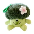 thumbnail image 2 of Funny Broccoli Plush Doll, Cute Vegetable Stuffed Toy, Soft Hugging Pillow, Stress Relief Gift, Kids Birthday Present, Home Decor, Unique Kawaii Friend, Safe For Children, 2 of 8