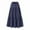 Navy., variant on Akafmk Plus Size Womens Skirts,Long Skirts for Women Maxi Boho Skirt,Solid Color High Waisted Tiered Skirts Loose Fitting Vacation Beach Long Skirts
