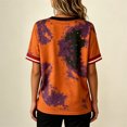 thumbnail image 3 of Womens Halloween Shirts Funny Graphic Print Halloween Shirt Short Sleeve Halloween Blouse Tees, 3 of 3