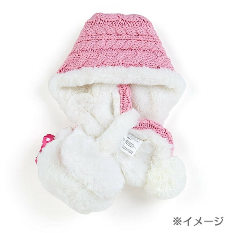 Hello Kitty Kids Knit Muffler Warm Accessories - Walmart.com