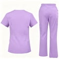 thumbnail image 3 of New Clinical Scrubs Top Pants Set Uniforme Mujer Doctor Nurse Surgical Uniforms Woman Beauty Salon Work Wear Nursing Set, 3 of 4