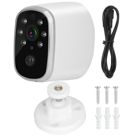 HERCHR Home Security Camera, Mini Wireless Low Consumption Security Camera Network Night Vision Webcam, WiFi