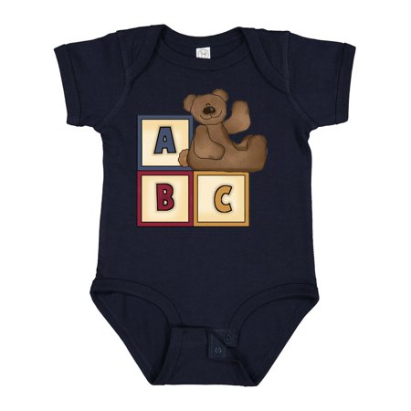 

Inktastic ABC BEAR Gift Baby Boy Bodysuit