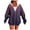 2-purple hoodies for women, variant on UPPADA Womens Zip up Hoodie Cute Oversized Basic Hoodies Y2k Thin Fleece Linen Long Sleeve Pullover Tops Casual Trendy Hoodies with Pockets Fall Dark Gray,L