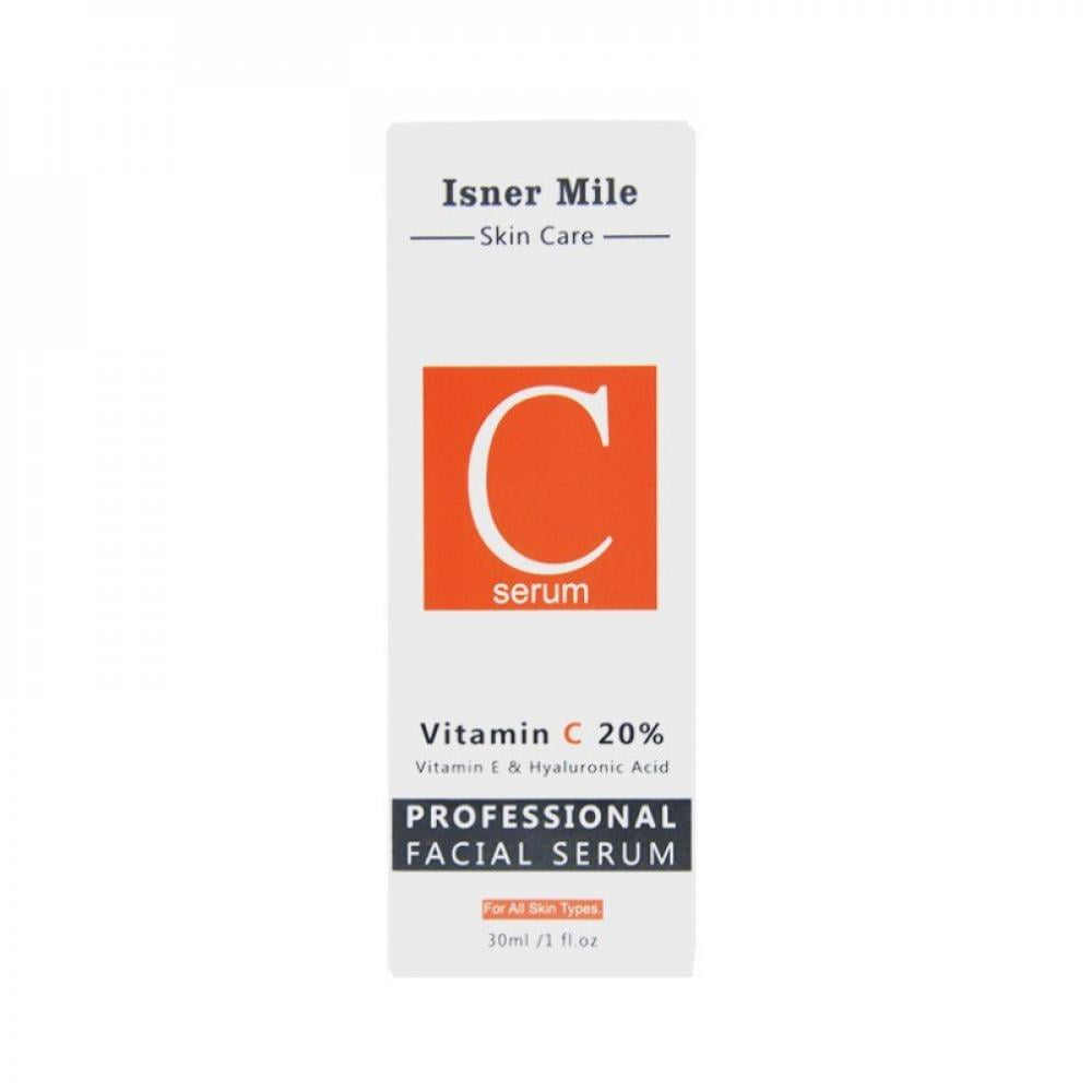 Face Serum Vitamin C Hyaluronic Acid Whitening Anti-Aging Fade Spots Removing Freckle Anti Winkles Moisturizing Face Cream Care