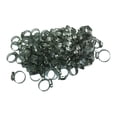 thumbnail image 4 of 100pcs/set Stainless Hose Clamps Hoop Clip Adjustable Household Tools Ð¤16-25, 4 of 10