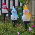 thumbnail image 5 of Solar Snowman Lights Outdoor Snowman Santa Ornament Solar Powered Landscape Pathway Light for Patio Yard Garden Lawn Decorations Party Holiday Gifts, 5 of 5