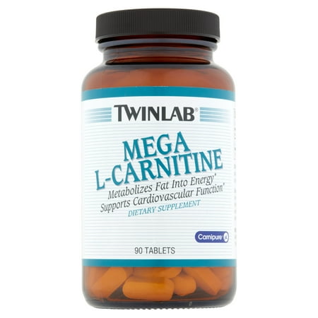 Twinlab Mega L-Carnitine Capsules, 90 Ct
