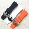 thumbnail image 5 of Correa de reloj de caucho de 28 mm para correa de silicona AP Audemars y Piguet Royal Oak Offshore 15703 15706 15707 26020 42 mm, 5 of 5