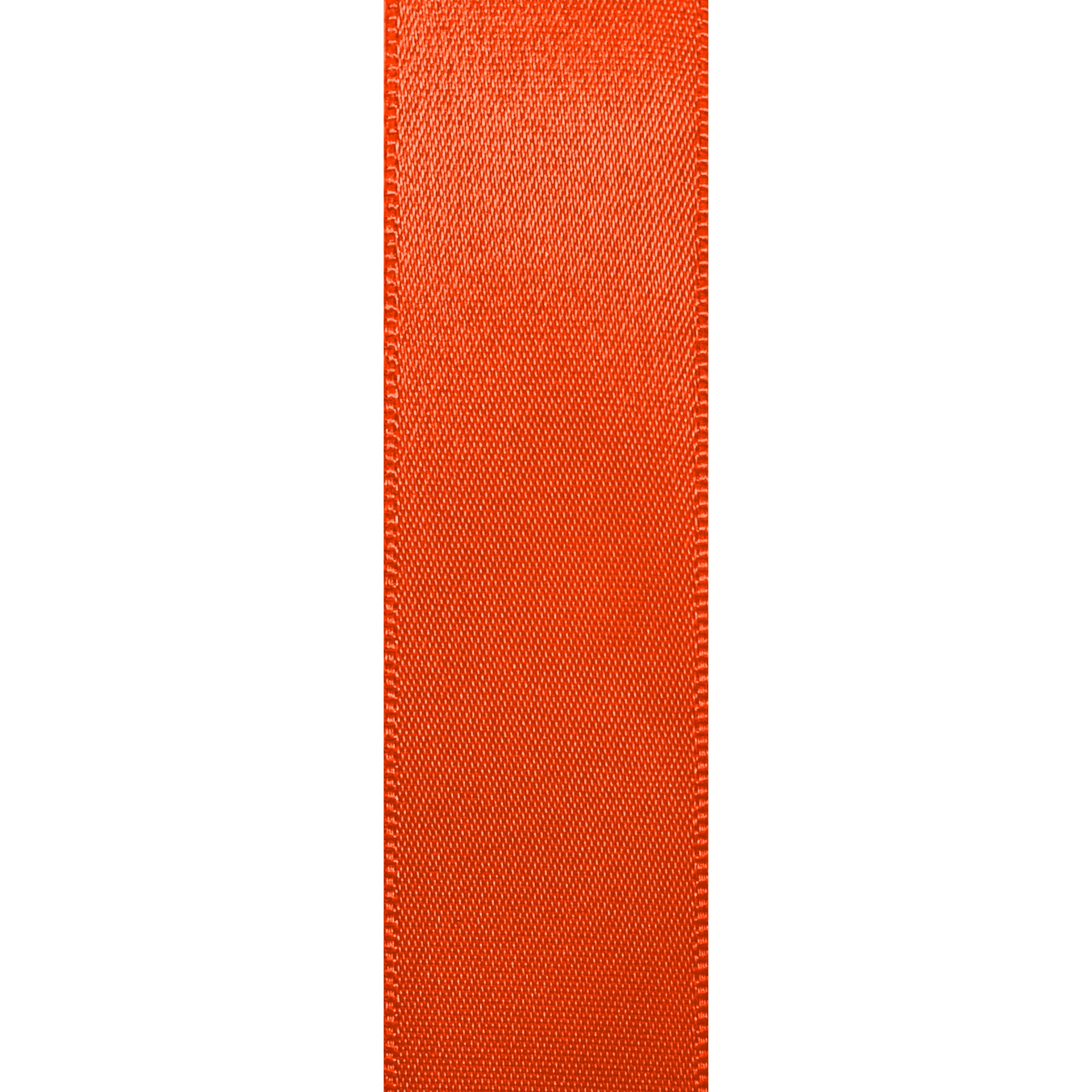 Orange Single Face Satin Ribbon, 7/8" x 100 Yards by Gwen Studios